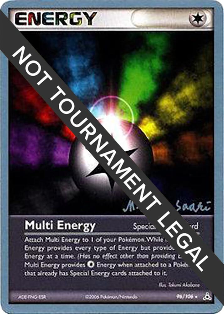 Multi Energy - 2006 (Miska Saari) 96/110 card from World Championship Decks