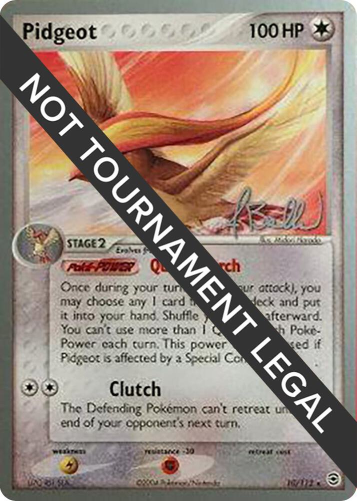 Pidgeot - 2006 (Jimmy Ballard) 10/112 card from World Championship Decks