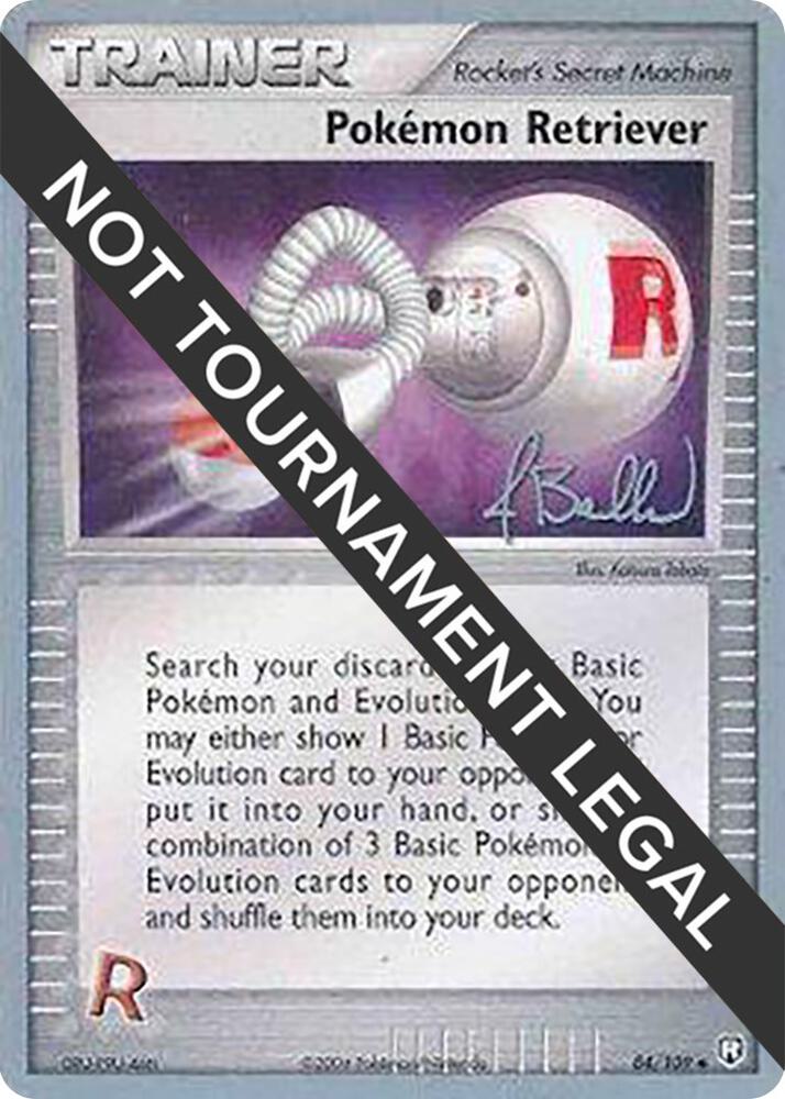Pokemon Retriever - 2006 (Jimmy Ballard) 84/109 card from World Championship Decks