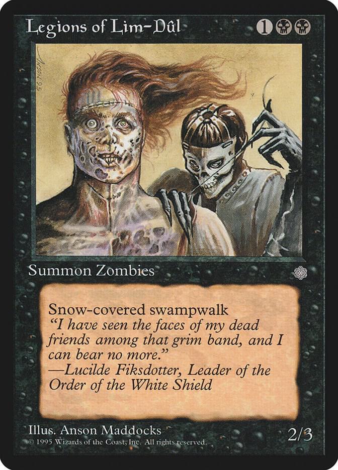 Legions of Lim-Dul card from Ice Age