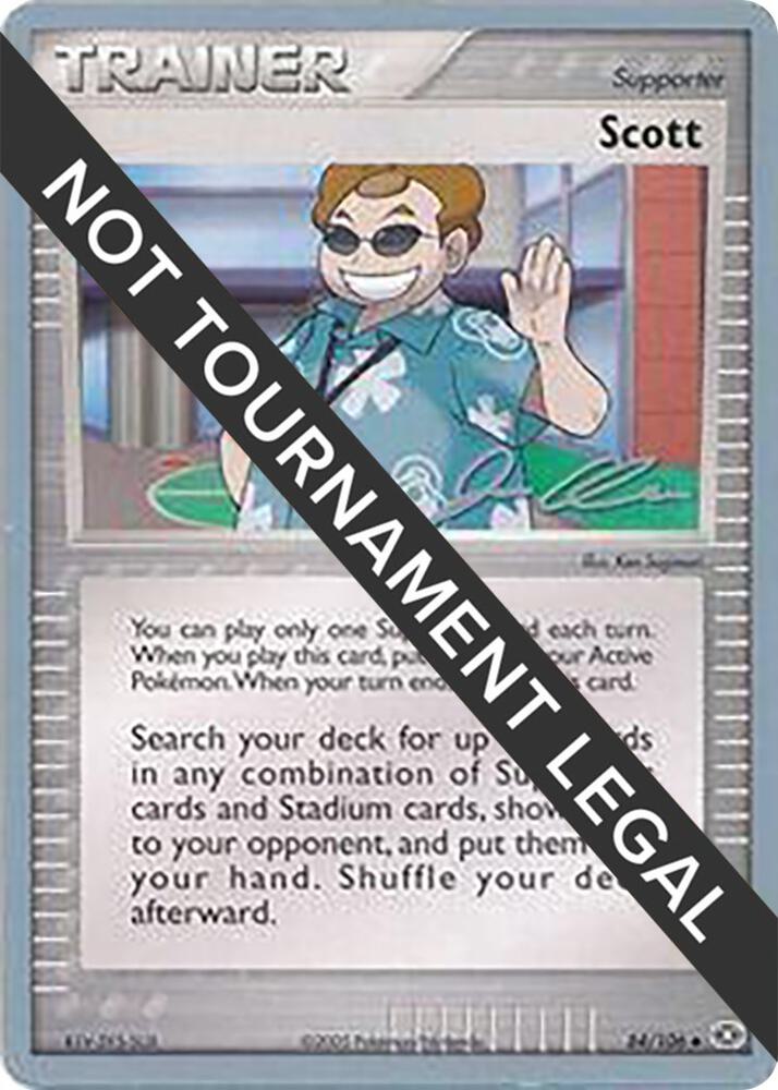 Scott - 2006 (Jason Klaczynski) 84/106 card from World Championship Decks