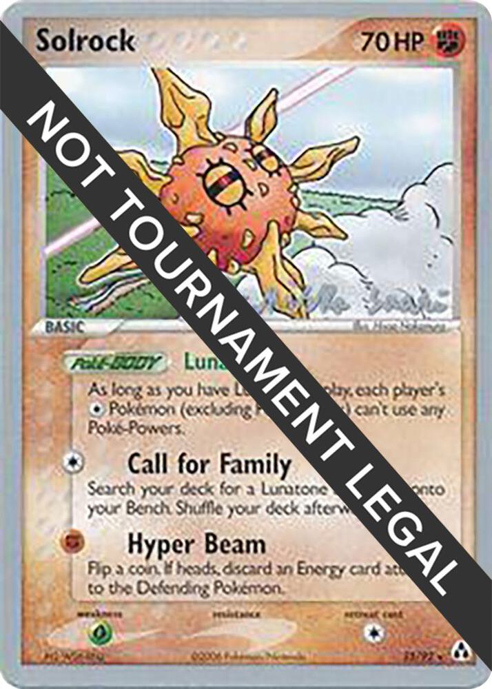 Solrock (25) - 2006 (Miska Saari) 25/92 card from World Championship Decks