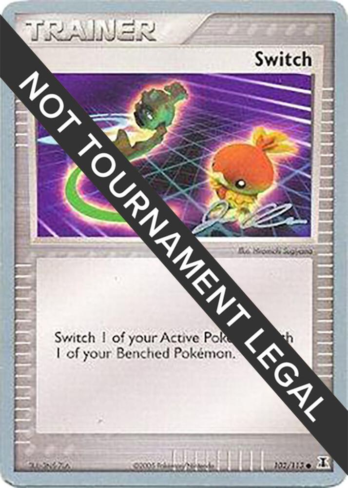 Switch - 2006 (Jason Klaczynski) 102/113 card from World Championship Decks