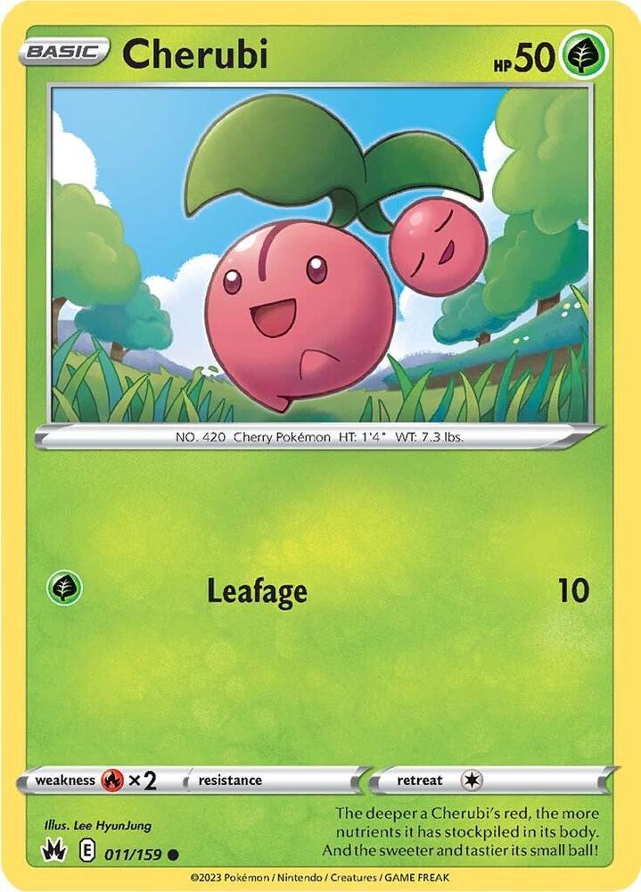 Cherubi 011/159 card from Crown Zenith