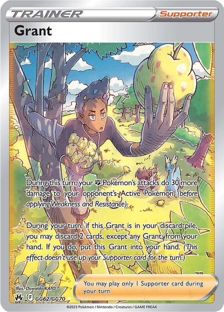 Grant GG62/GG70 card from Crown Zenith: Galarian Gallery