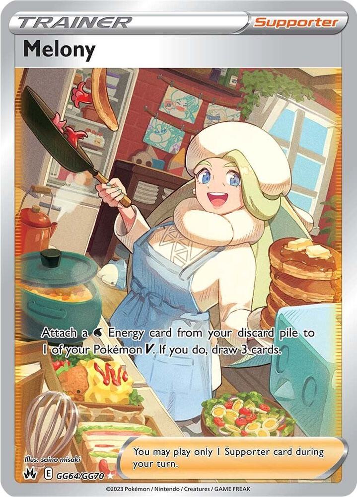 Melony GG64/GG70 card from Crown Zenith: Galarian Gallery