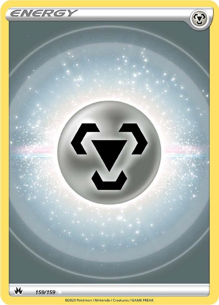 Metal Energy (Texture Full Art) 159/159 card from Crown Zenith