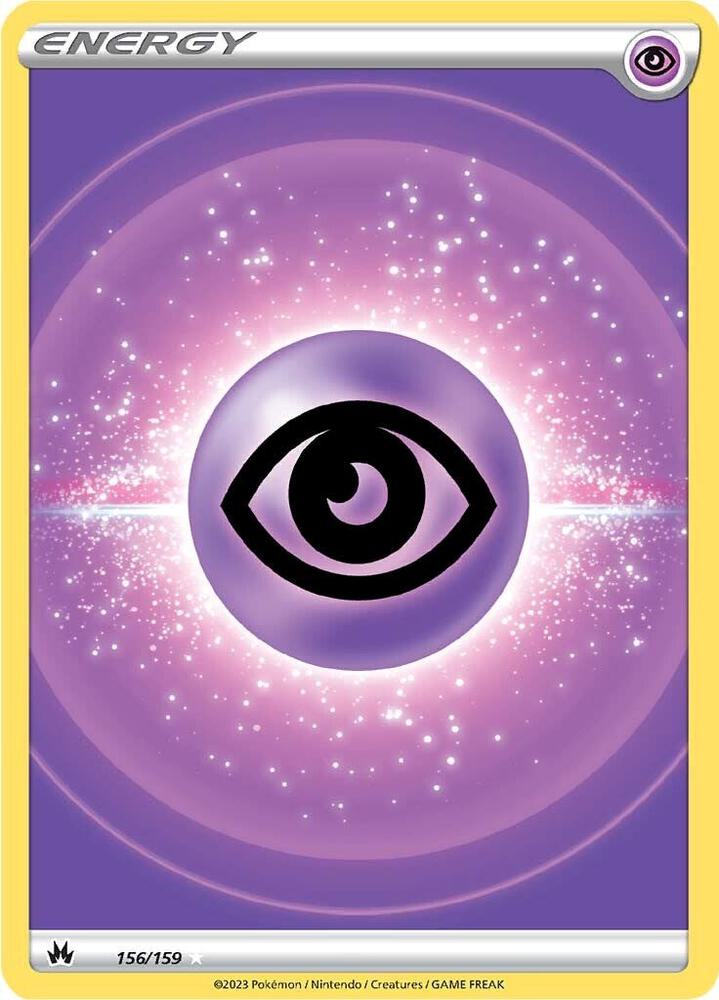 Psychic Energy (Texture Full Art) 156/159 card from Crown Zenith