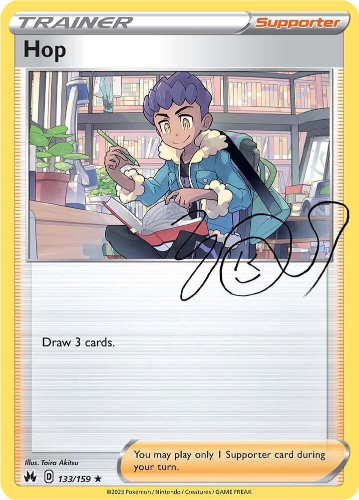 Hop 133/159 card from Crown Zenith