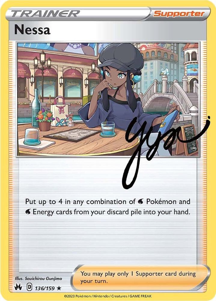 Nessa 136/159 card from Crown Zenith
