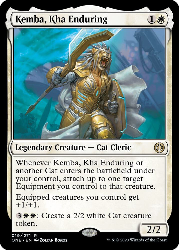 Kemba, Kha Enduring 19 card from Phyrexia: All Will Be One