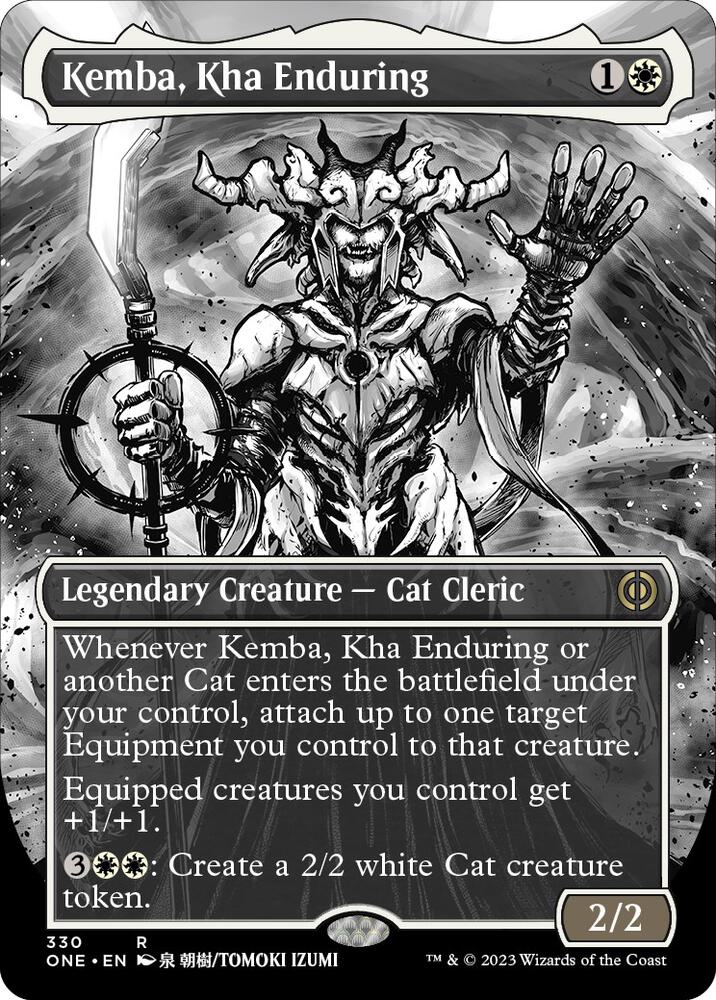 Kemba, Kha Enduring (Borderless) 330 card from Phyrexia: All Will Be One