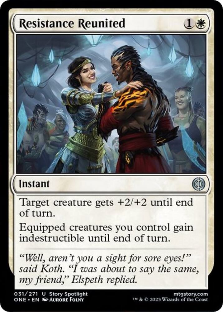 Resistance Reunited 31 card from Phyrexia: All Will Be One