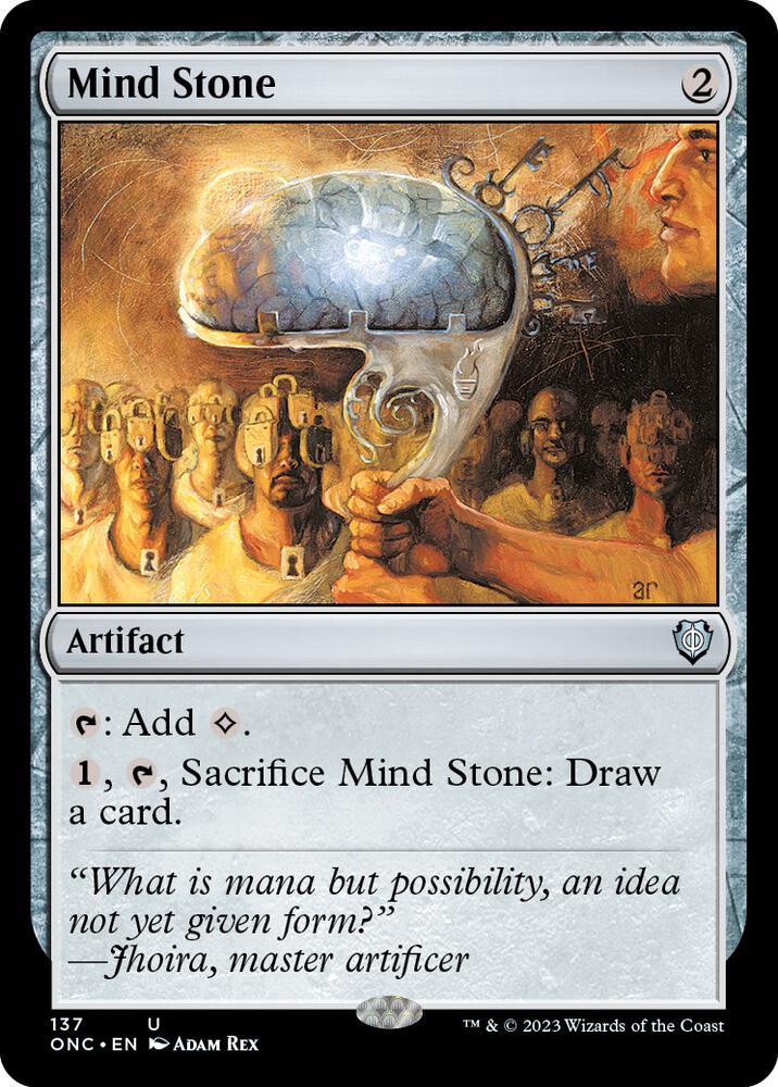 Mind Stone 137 card from Commander: Phyrexia: All Will Be One