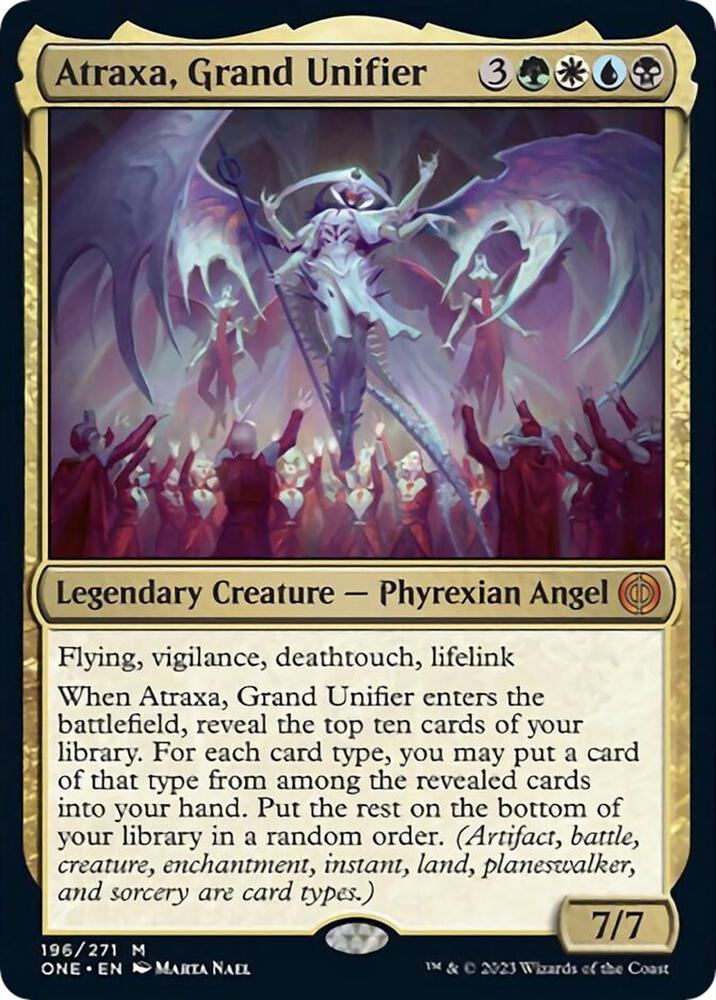 Atraxa, Grand Unifier 196 card from Phyrexia: All Will Be One