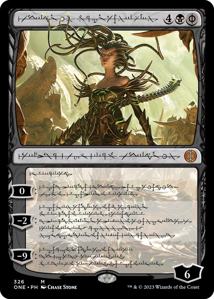 Vraska, Betrayal's Sting (Phyrexian) 326 card from Phyrexia: All Will Be One