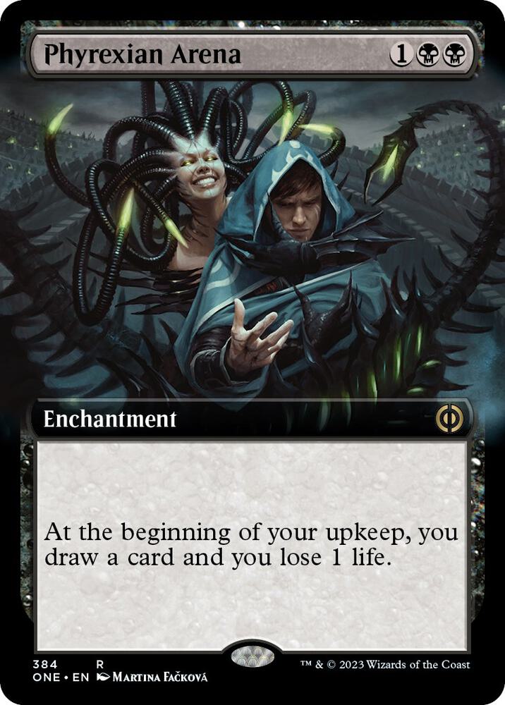 Phyrexian Arena (Extended Art) 384 card from Phyrexia: All Will Be One