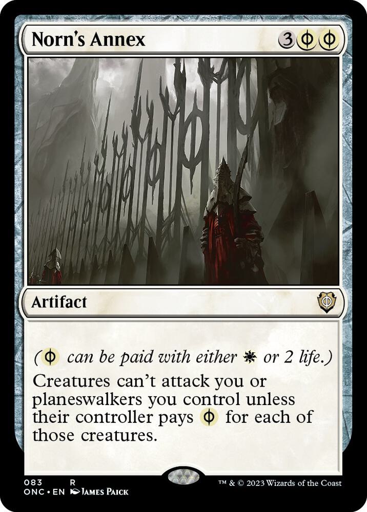 Norn's Annex 83 card from Commander: Phyrexia: All Will Be One