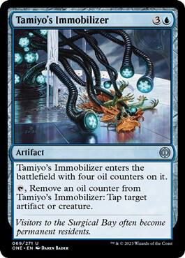 Tamiyo's Immobilizer 69 card from Phyrexia: All Will Be One
