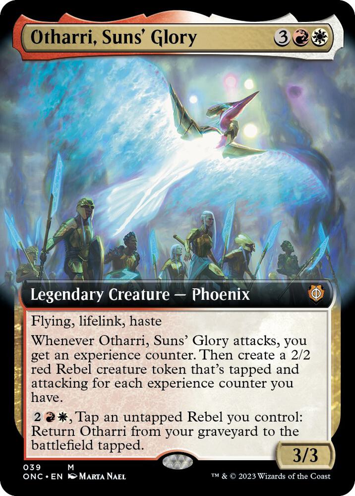 Otharri, Suns' Glory (Extended Art) 39 card from Commander: Phyrexia: All Will Be One