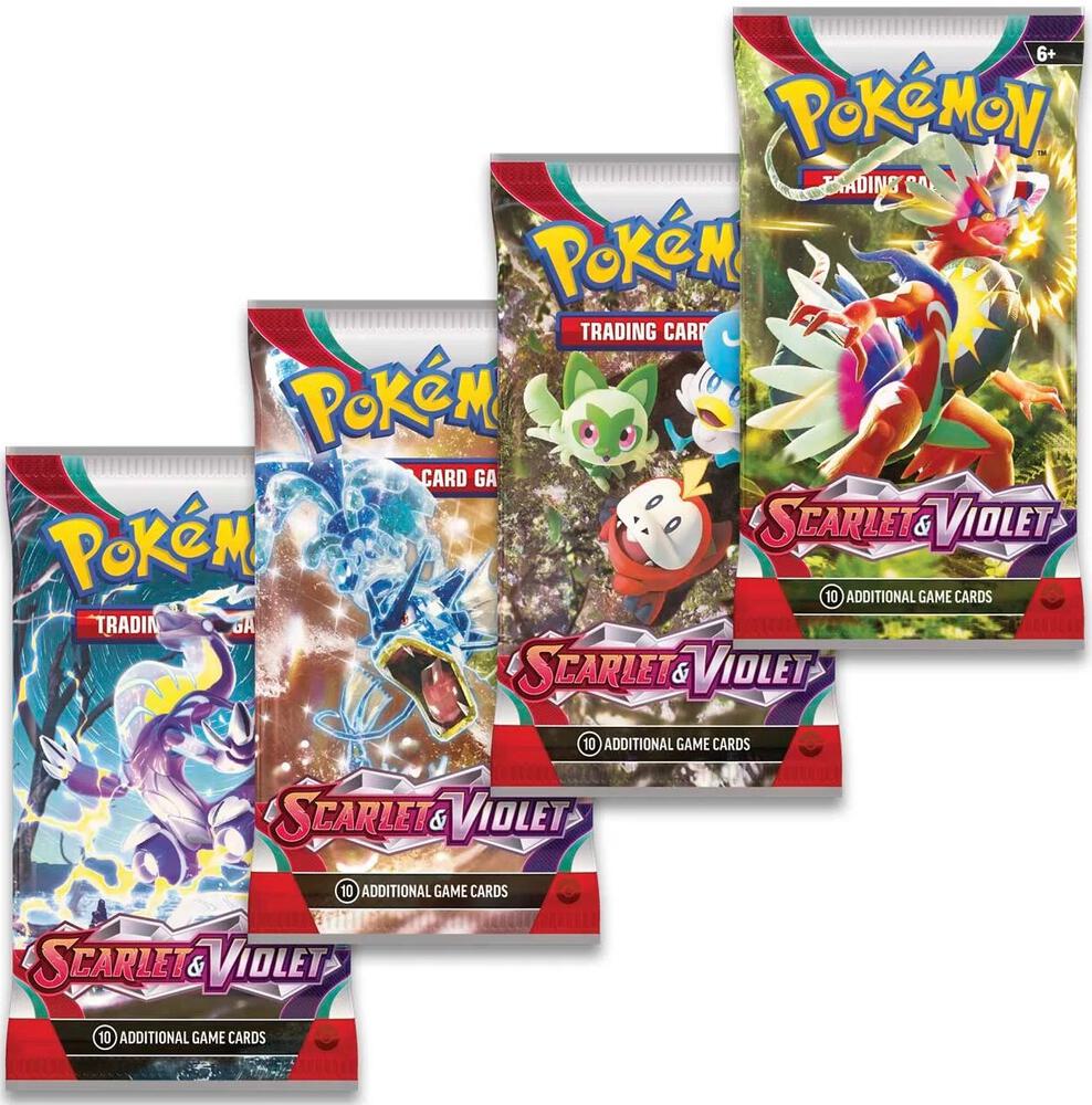 Scarlet & Violet Booster Pack Art Bundle [Set of 4] card from SV01: Scarlet & Violet Base Set