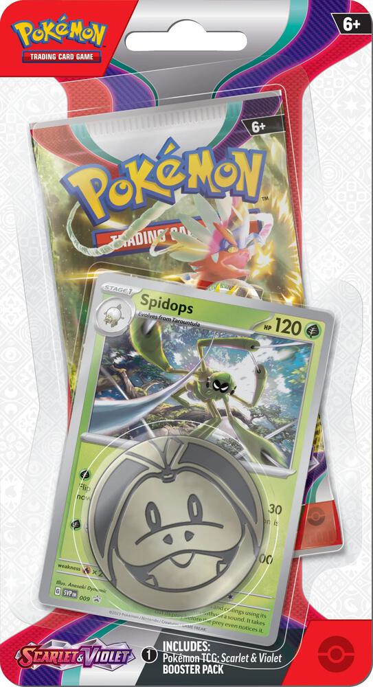 Scarlet & Violet Single Pack Blister [Spidops] card from SV01: Scarlet & Violet Base Set