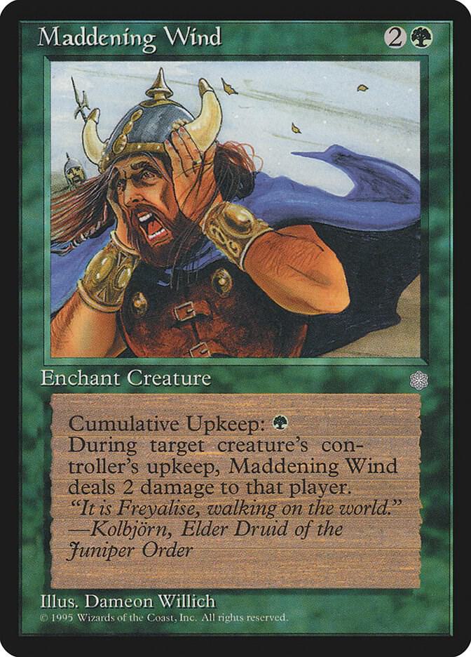 Maddening Wind card from Ice Age