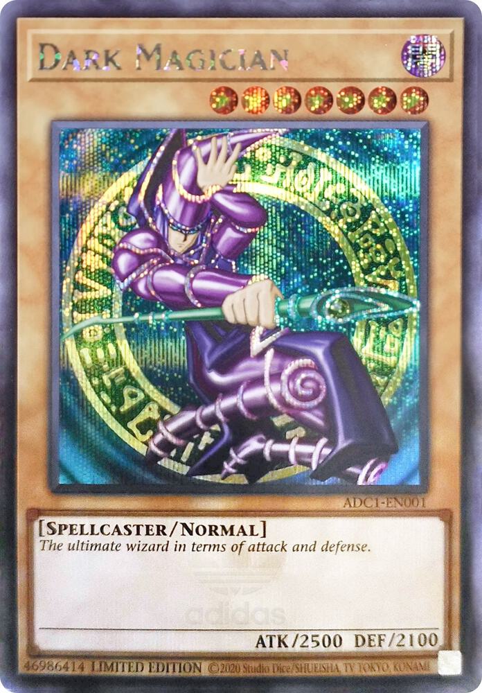Dark Magician (Adidas Exclusive) ADC1-EN001 card from Miscellaneous Promotional Cards