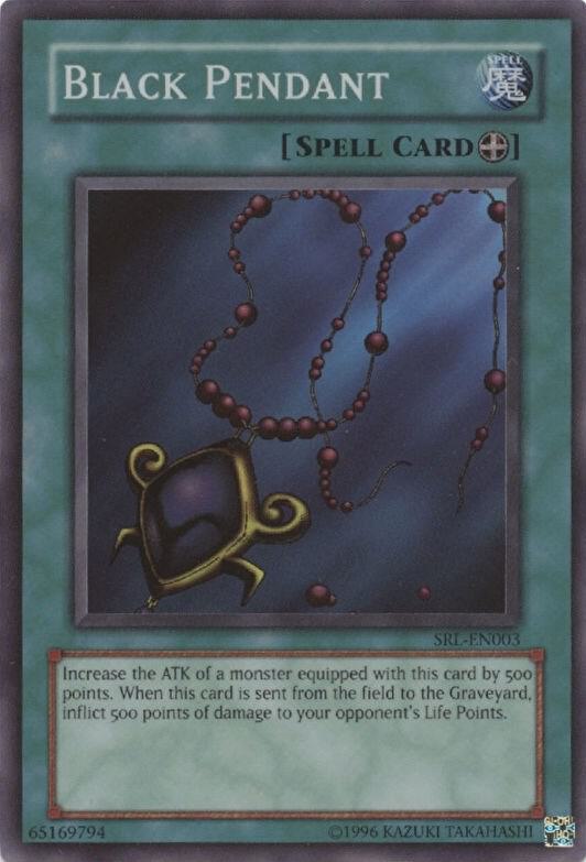 Black Pendant SRL-EN003 card from Spell Ruler (Worldwide English)