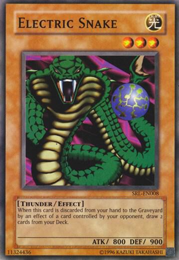 Electric Snake SRL-EN008 card from Spell Ruler (Worldwide English)