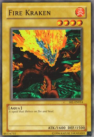 Fire Kraken SRL-EN014 card from Spell Ruler (Worldwide English)