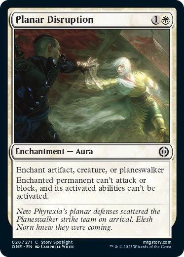 Planar Disruption 28 card from Phyrexia: All Will Be One