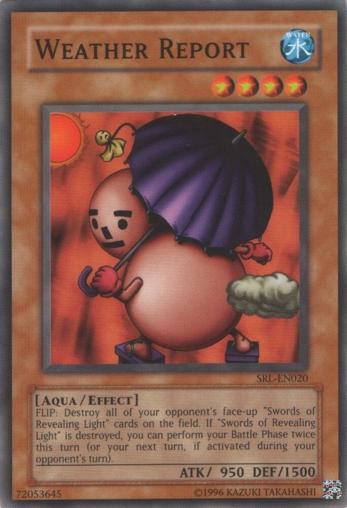 Weather Report SRL-EN020 card from Spell Ruler (Worldwide English)