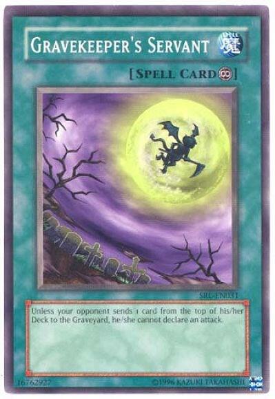 Gravekeeper's Servant SRL-EN031 card from Spell Ruler (Worldwide English)
