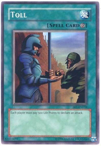 Toll SRL-EN034 card from Spell Ruler (Worldwide English)