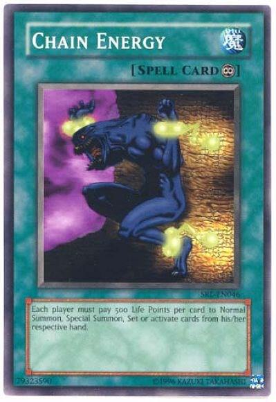 Chain Energy SRL-EN046 card from Spell Ruler (Worldwide English)