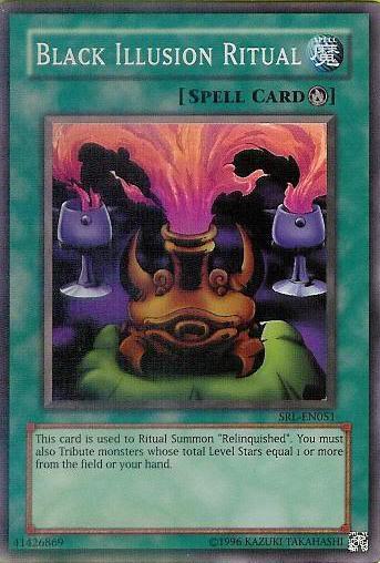 Black Illusion Ritual SRL-EN051 card from Spell Ruler (Worldwide English)