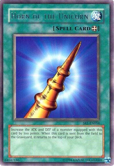 Horn of the Unicorn SRL-EN054 card from Spell Ruler (Worldwide English)