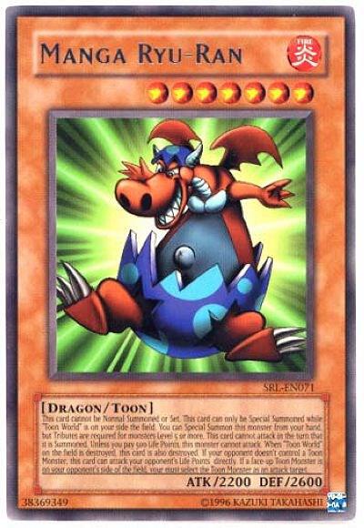 Manga Ryu-Ran SRL-EN071 card from Spell Ruler (Worldwide English)