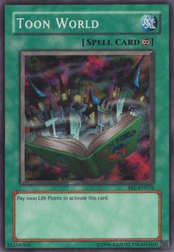 Toon World SRL-EN076 card from Spell Ruler (Worldwide English)