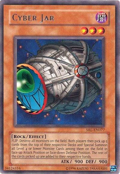 Cyber Jar SRL-EN077 card from Spell Ruler (Worldwide English)
