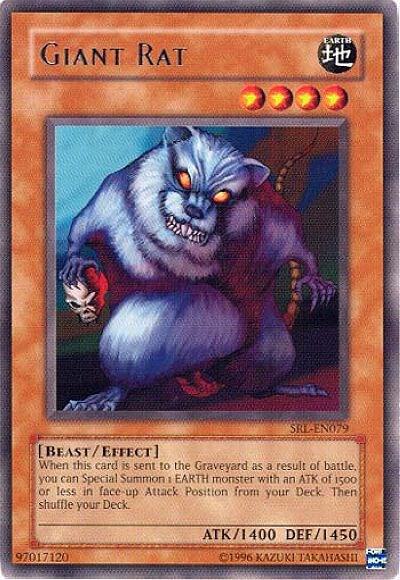 Giant Rat SRL-EN079 card from Spell Ruler (Worldwide English)
