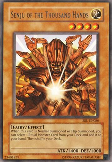 Senju of the Thousand Hands SRL-EN080 card from Spell Ruler (Worldwide English)