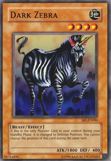 Dark Zebra SRL-EN084 card from Spell Ruler (Worldwide English)
