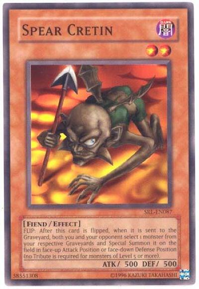 Spear Cretin SRL-EN087 card from Spell Ruler (Worldwide English)