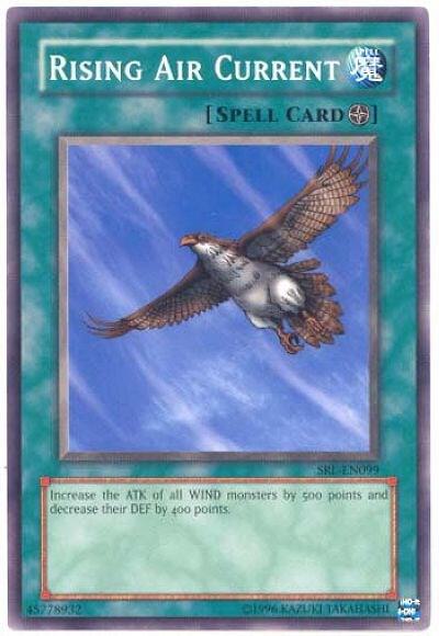 Rising Air Current SRL-EN099 card from Spell Ruler (Worldwide English)