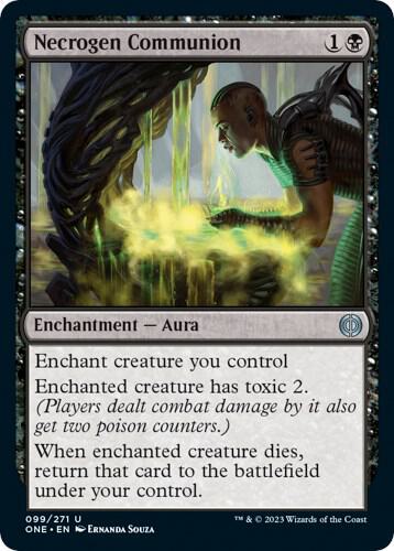 Necrogen Communion 99 card from Phyrexia: All Will Be One