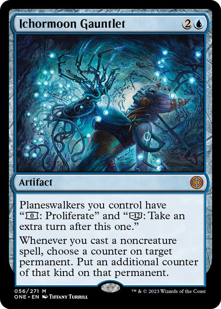 Ichormoon Gauntlet 56 card from Phyrexia: All Will Be One