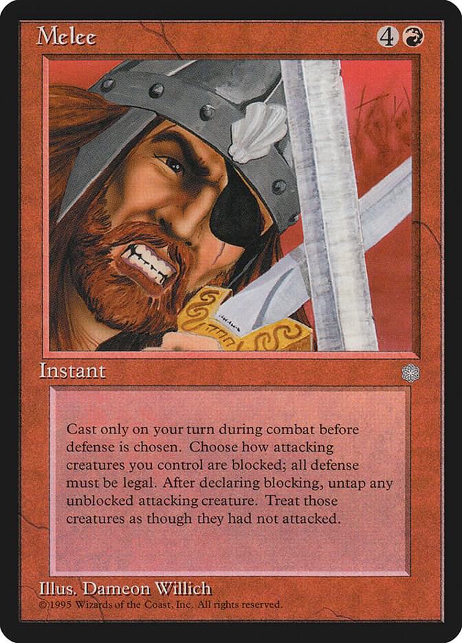 Melee card from Ice Age