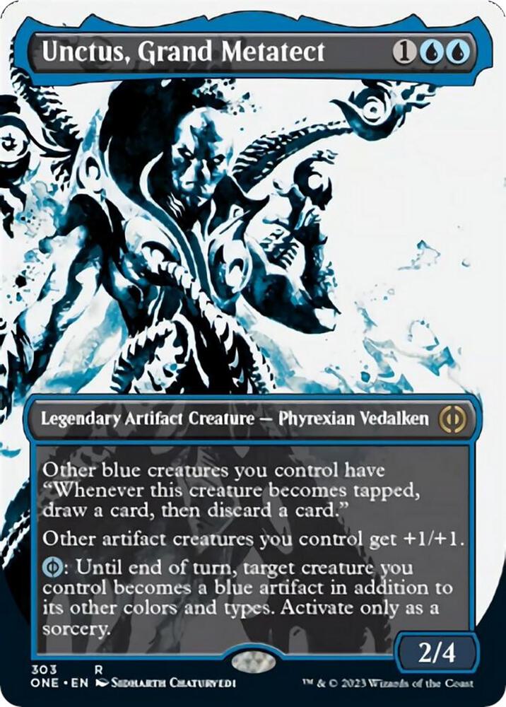 Unctus, Grand Metatect (Showcase) 303 card from Phyrexia: All Will Be One